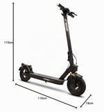 Ducati Pro-II Plus Elektroroller 350 W 25 Km Schwarz