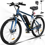 HITWAY BK15 E-Mountainbike 26 Zoll 250W 36V 12Ah Pedelec Schwarz