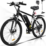 HITWAY BK15 E-Mountainbike 26 Zoll 250W 36V 12Ah Pedelec Schwarz