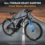 HITWAY BK15 E-Mountainbike 26 Zoll 250W 36V 12Ah Pedelec Schwarz